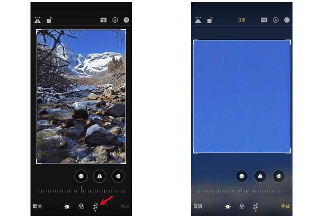 浔阳苹果手机维修分享iPhone手机如何使用裁剪功能隐藏照片 