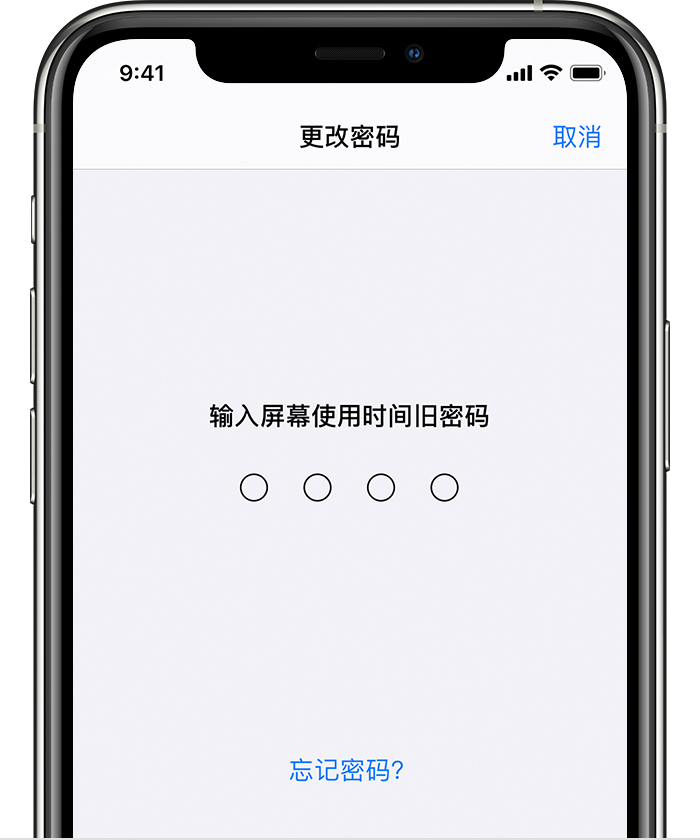 浔阳苹果手机维修分享iOS 14 忘记屏幕使用时间密码怎么办 